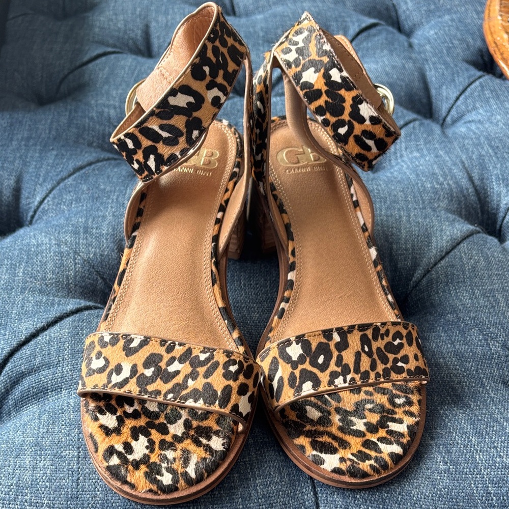 Gianni Bini Animal Print Women's Sandals